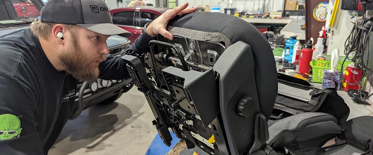 2022 Ford Bronco Leather Replacement and Heated Seats Upgrade
