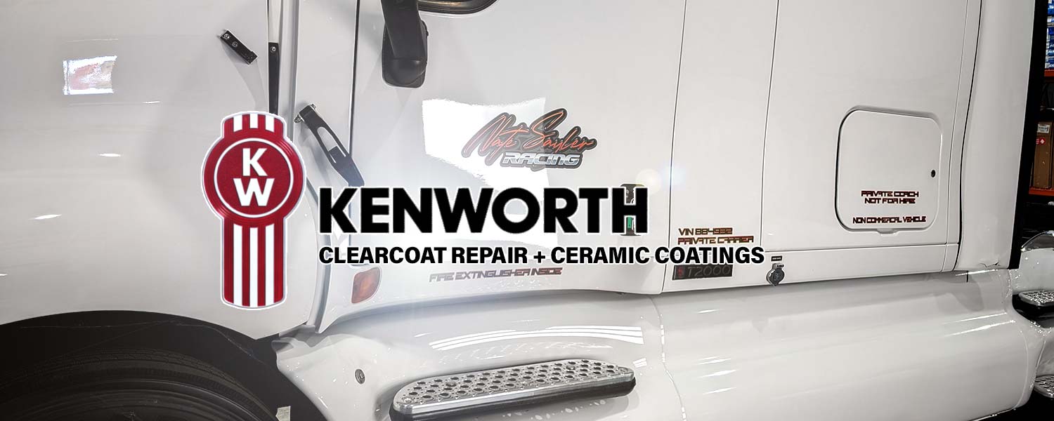Kenworth Semi RestorFX Clearcoat Repair and Ceramic Coatings