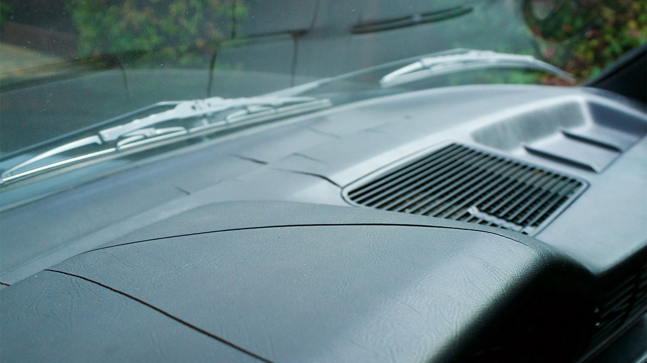 temperature display plastic hard car surface